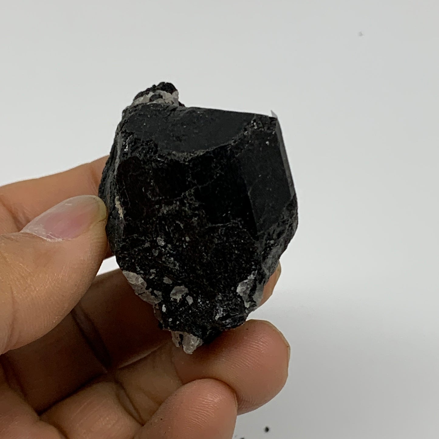 73.8g, 1.7"x1.6"x1.2", Natural Black Tourmaline Mineral Specimen, B33752