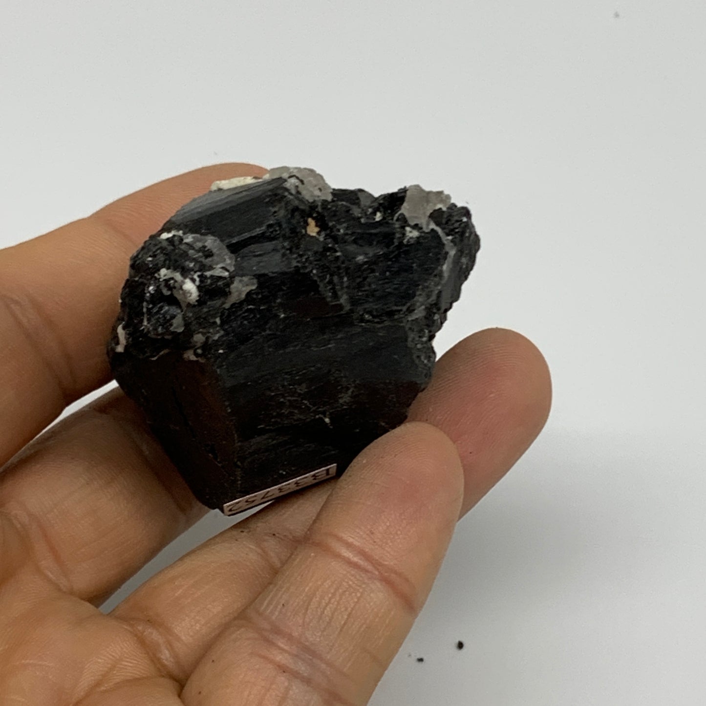 73.8g, 1.7"x1.6"x1.2", Natural Black Tourmaline Mineral Specimen, B33752