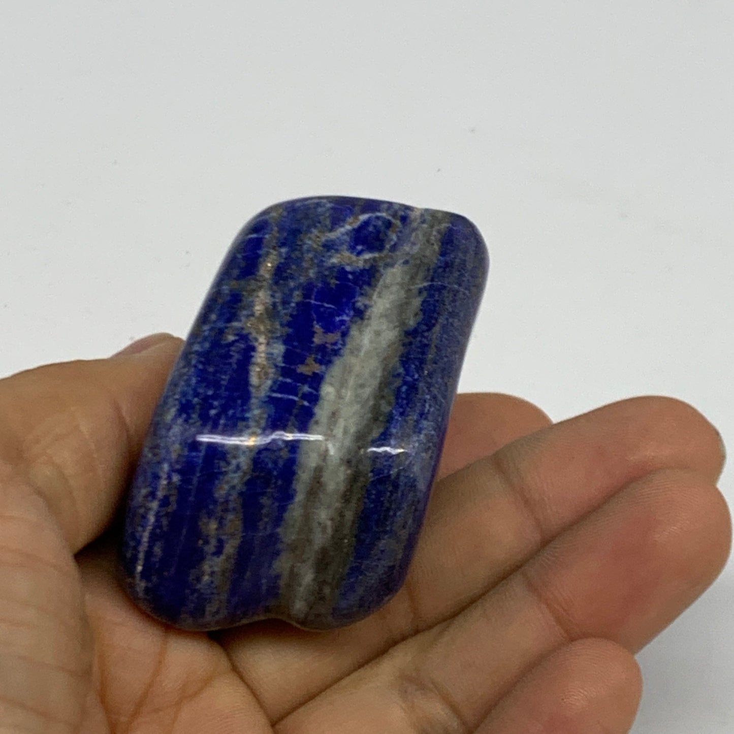 114.8g, 2"x1.4"x1.3", Natural Freeform Lapis Lazuli from Afghanistan, B33064