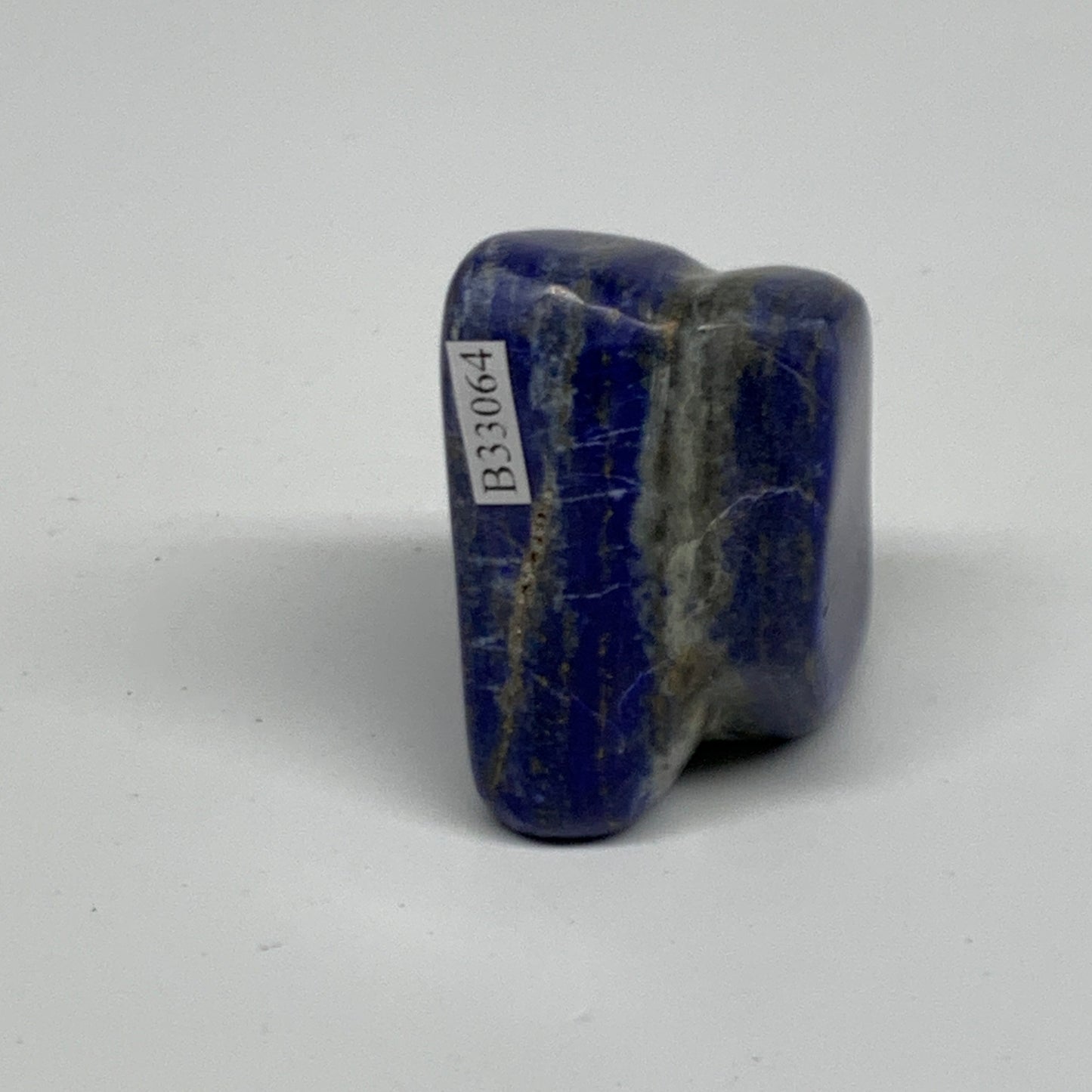 114.8g, 2"x1.4"x1.3", Natural Freeform Lapis Lazuli from Afghanistan, B33064