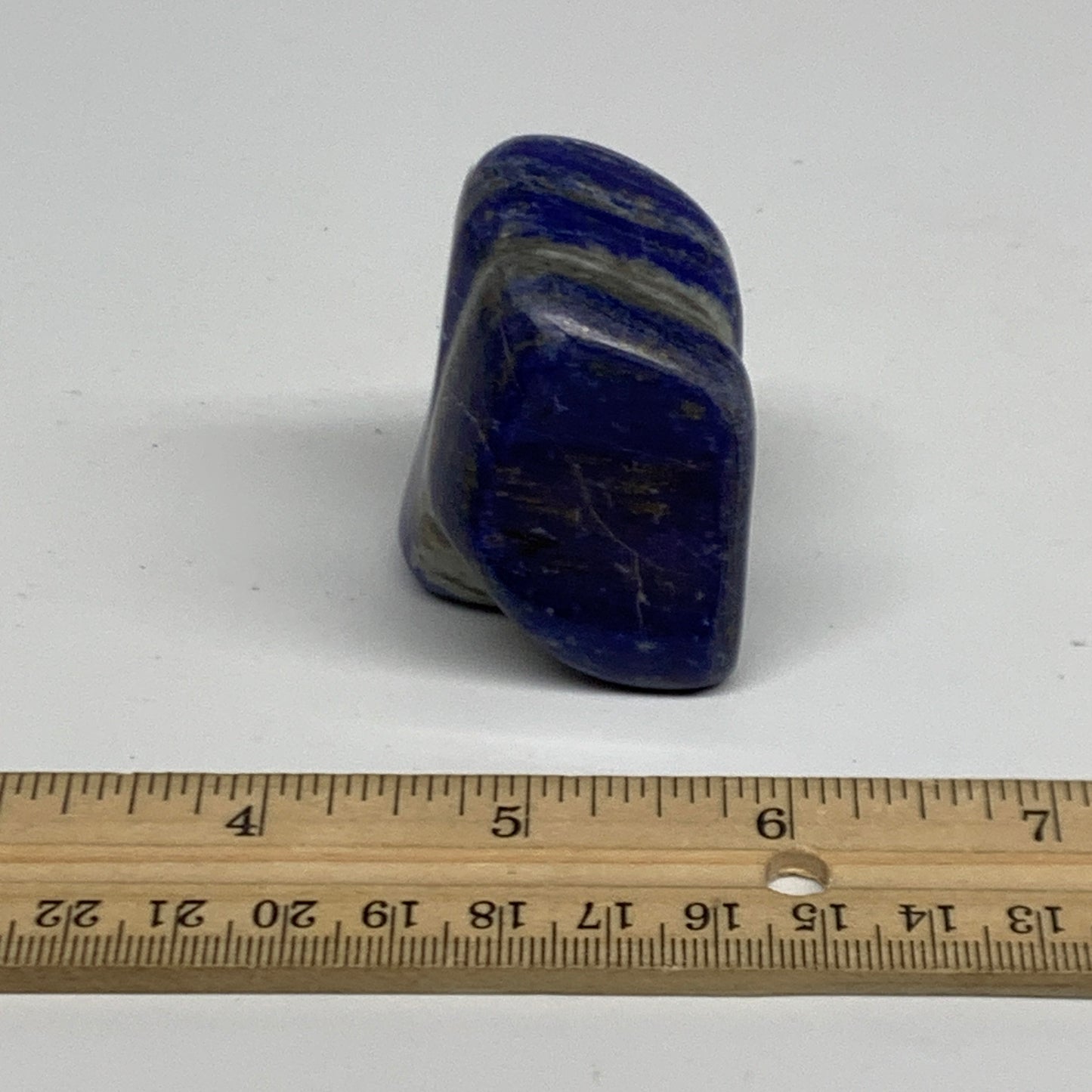 114.8g, 2"x1.4"x1.3", Natural Freeform Lapis Lazuli from Afghanistan, B33064