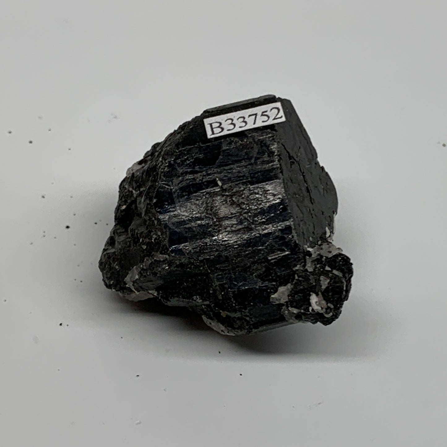 73.8g, 1.7"x1.6"x1.2", Natural Black Tourmaline Mineral Specimen, B33752