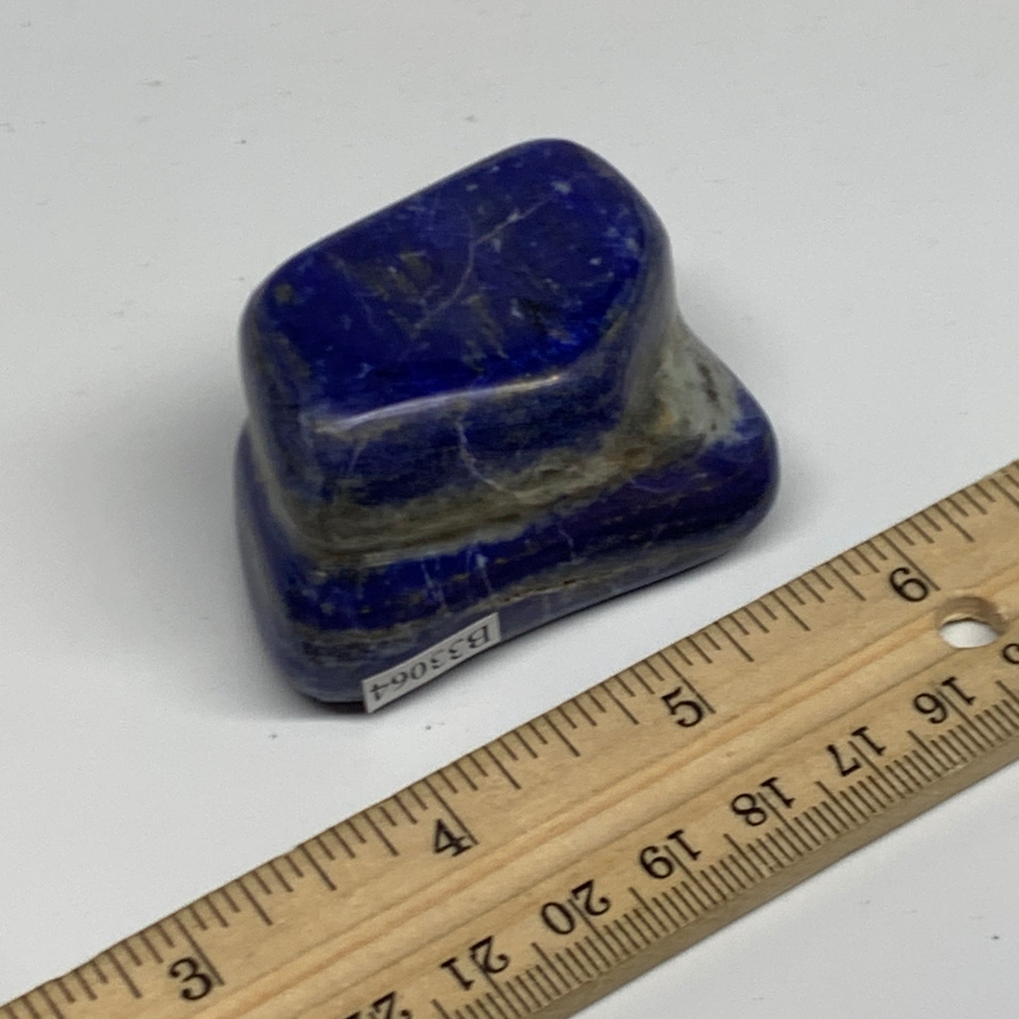114.8g, 2"x1.4"x1.3", Natural Freeform Lapis Lazuli from Afghanistan, B33064