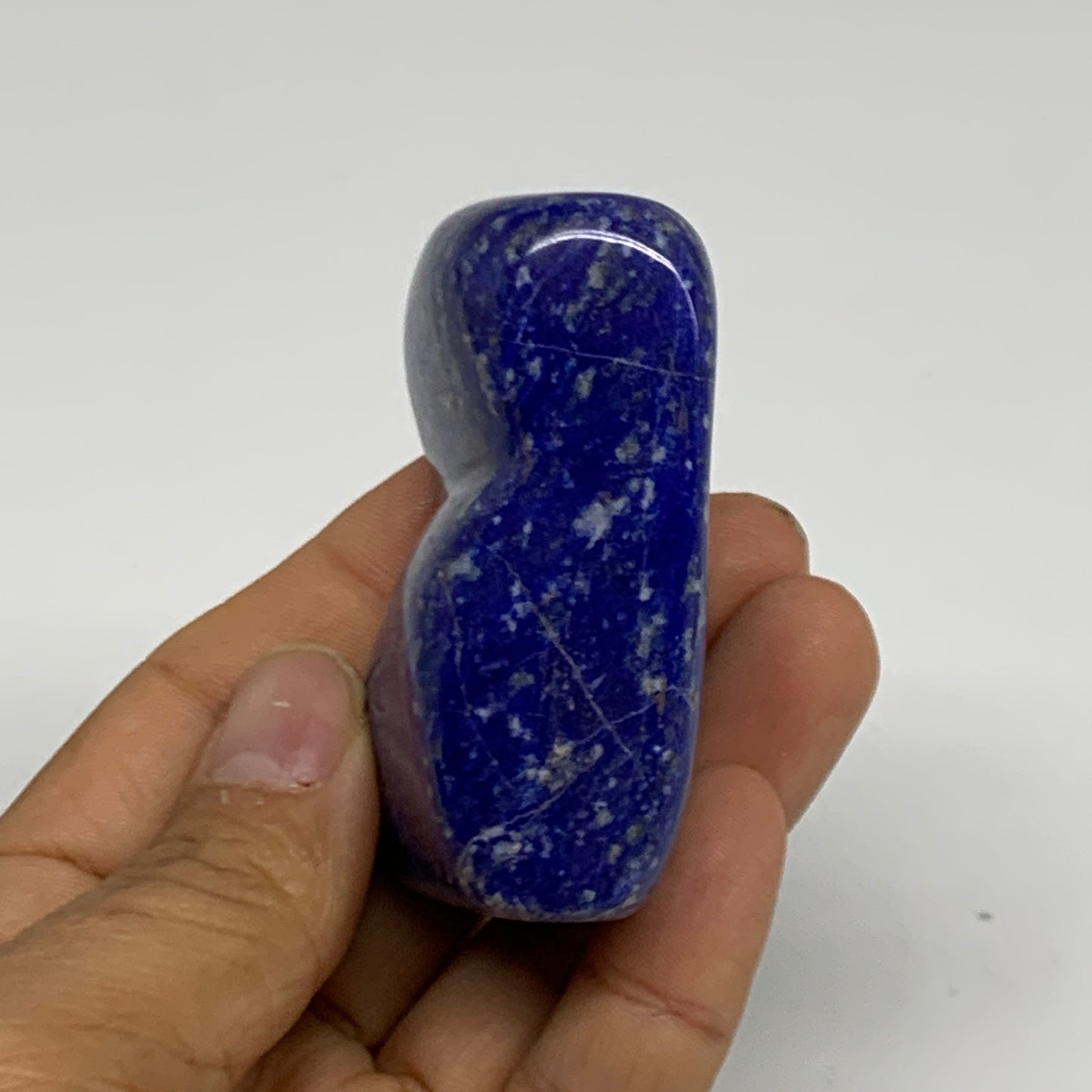 138.1g, 2.4"x1.4"x1", Natural Freeform Lapis Lazuli from Afghanistan, B33065