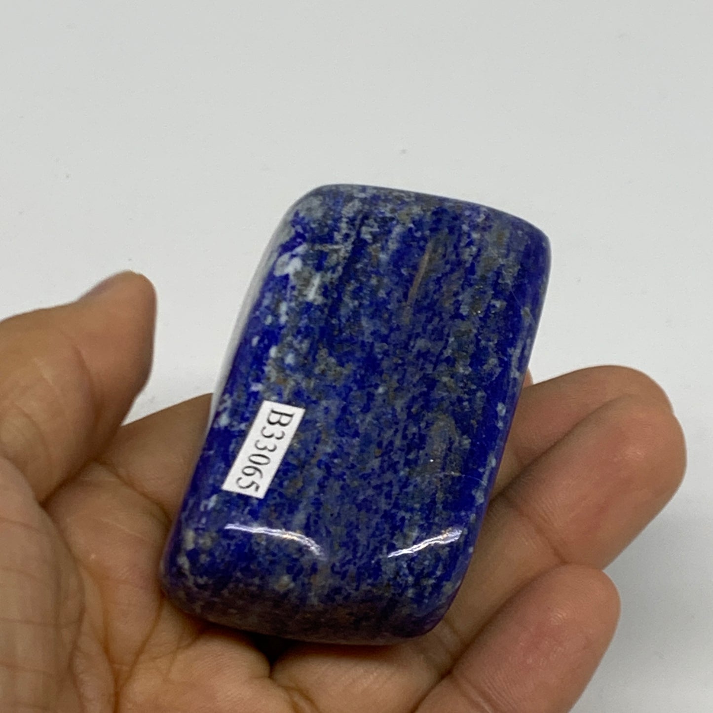 138.1g, 2.4"x1.4"x1", Natural Freeform Lapis Lazuli from Afghanistan, B33065