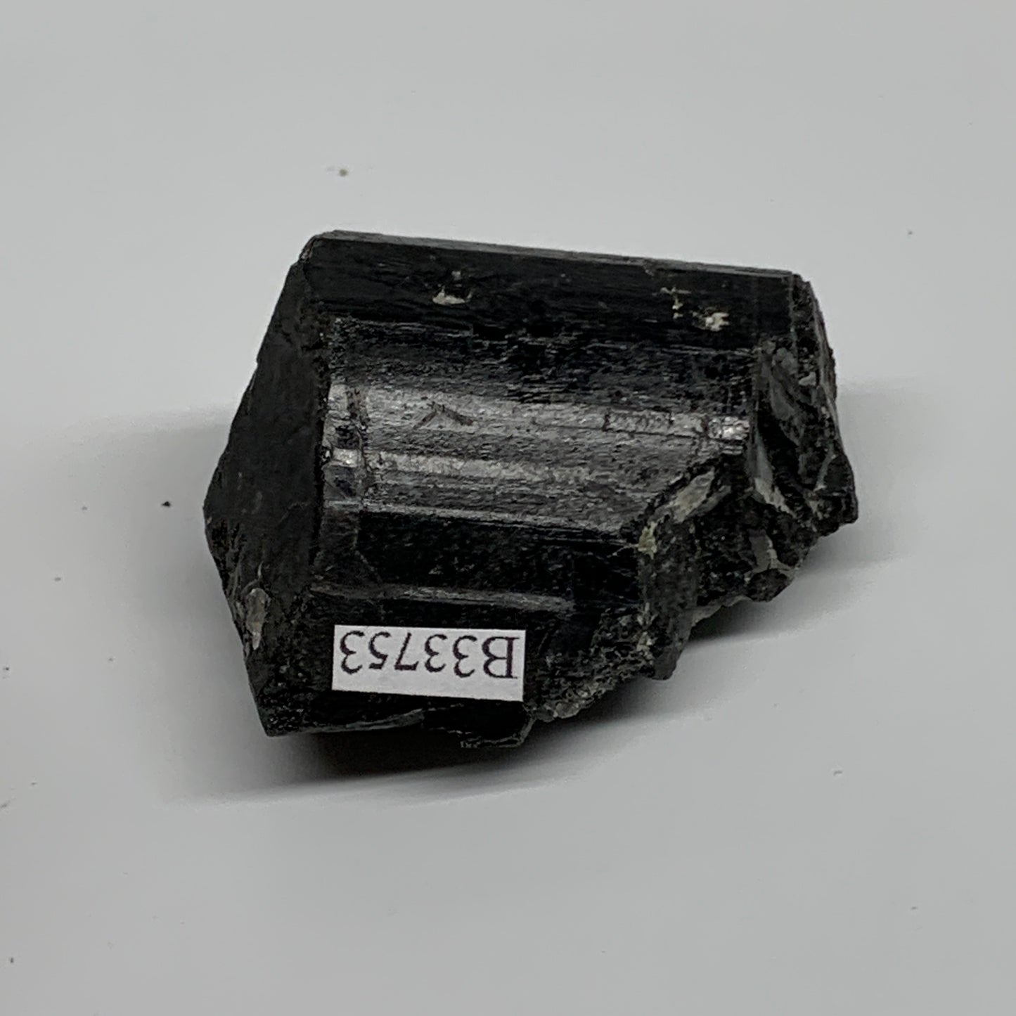 73.9g, 2"x1.5"x1", Natural Black Tourmaline Mineral Specimen, B33753