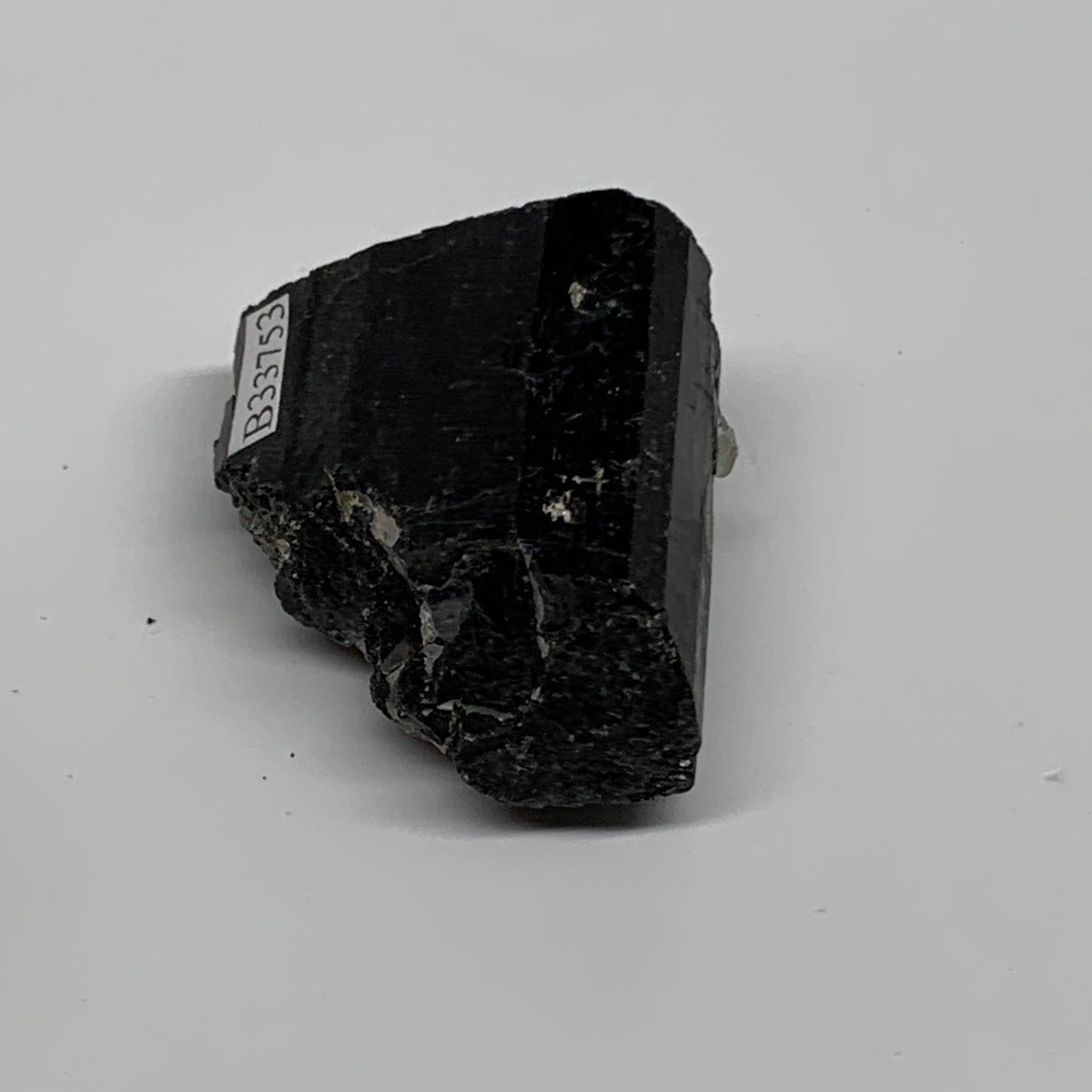 73.9g, 2"x1.5"x1", Natural Black Tourmaline Mineral Specimen, B33753