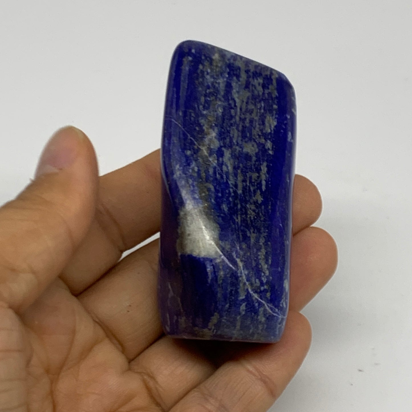 124g, 2.8"x1.2"x1.2", Natural Freeform Lapis Lazuli from Afghanistan, B33067