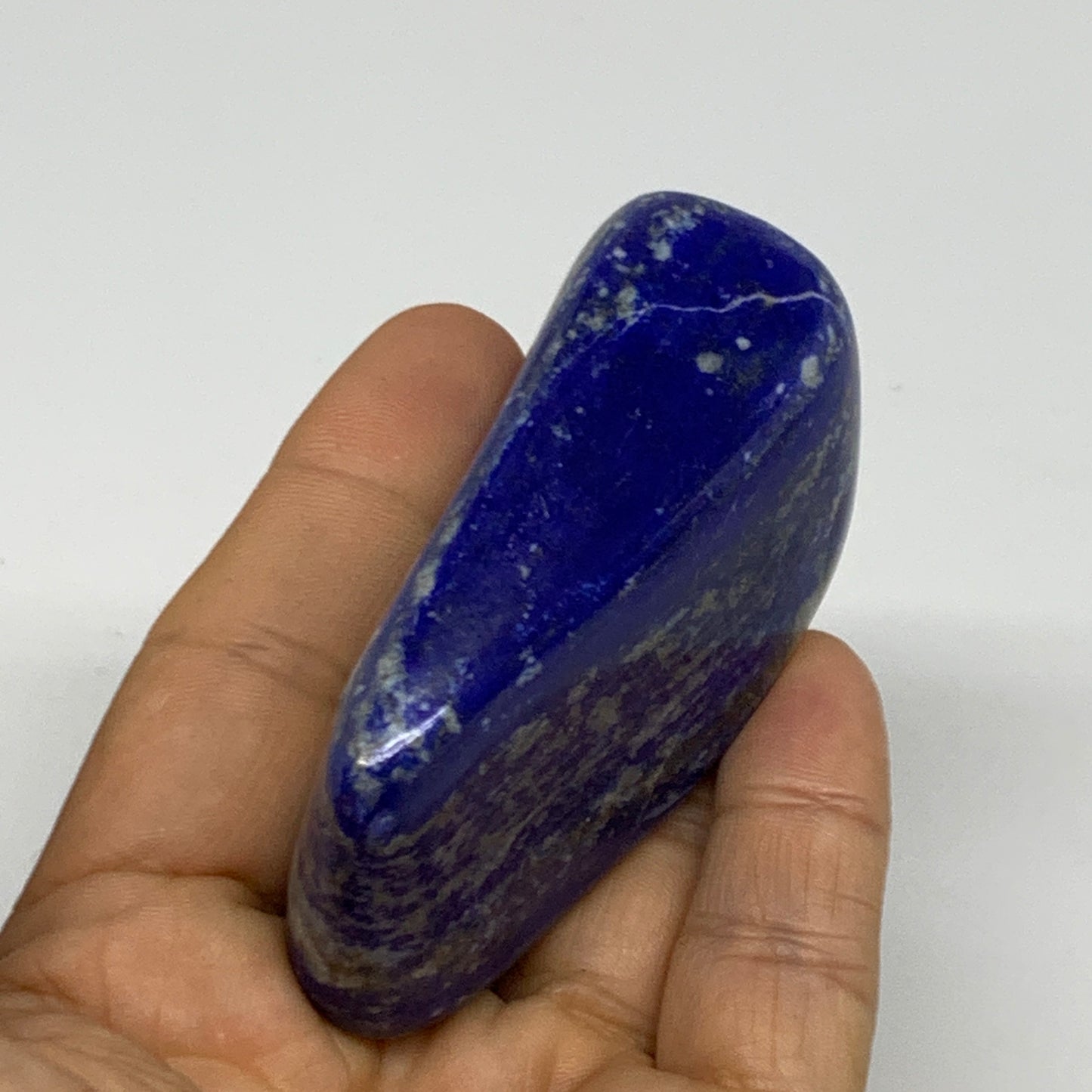 124g, 2.8"x1.2"x1.2", Natural Freeform Lapis Lazuli from Afghanistan, B33067