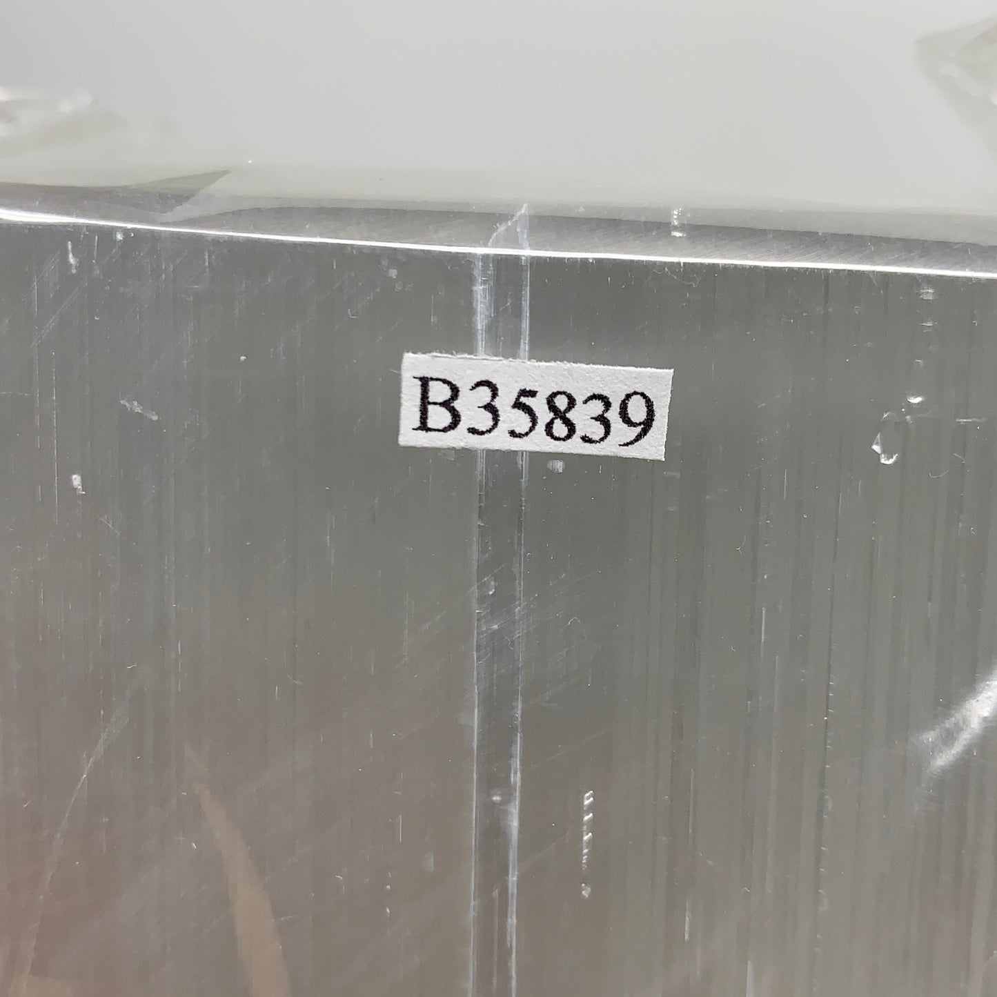 10.4 lbs. 11.5"x3.4", Rectangle Selenite (Satin Spar) Lamp, w/6ft Chord, B35839