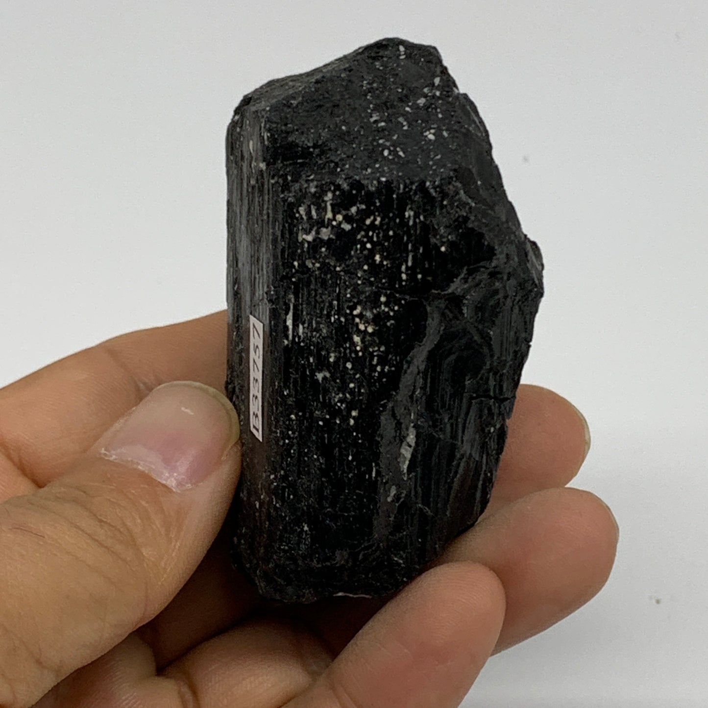 167.6g, 2.8"x1.6"x1.4", Natural Black Tourmaline Mineral Specimen, B33757