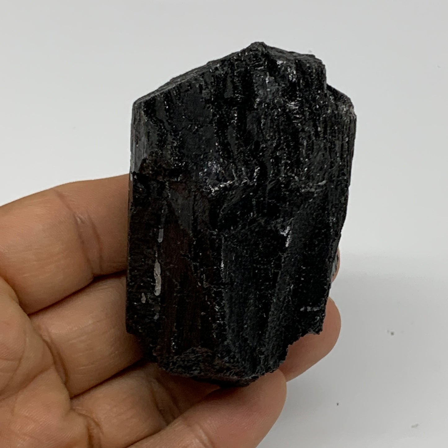 167.6g, 2.8"x1.6"x1.4", Natural Black Tourmaline Mineral Specimen, B33757