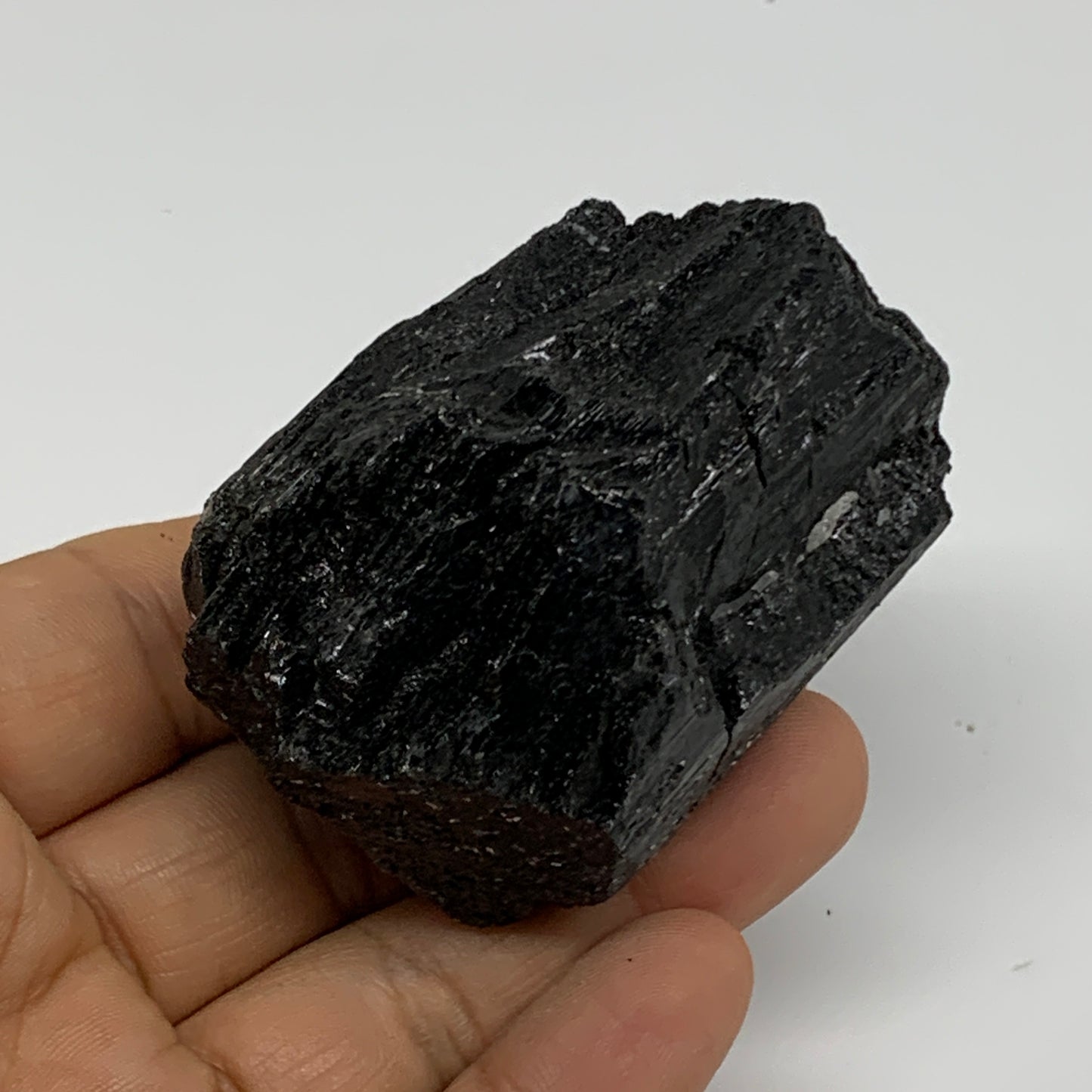 167.6g, 2.8"x1.6"x1.4", Natural Black Tourmaline Mineral Specimen, B33757