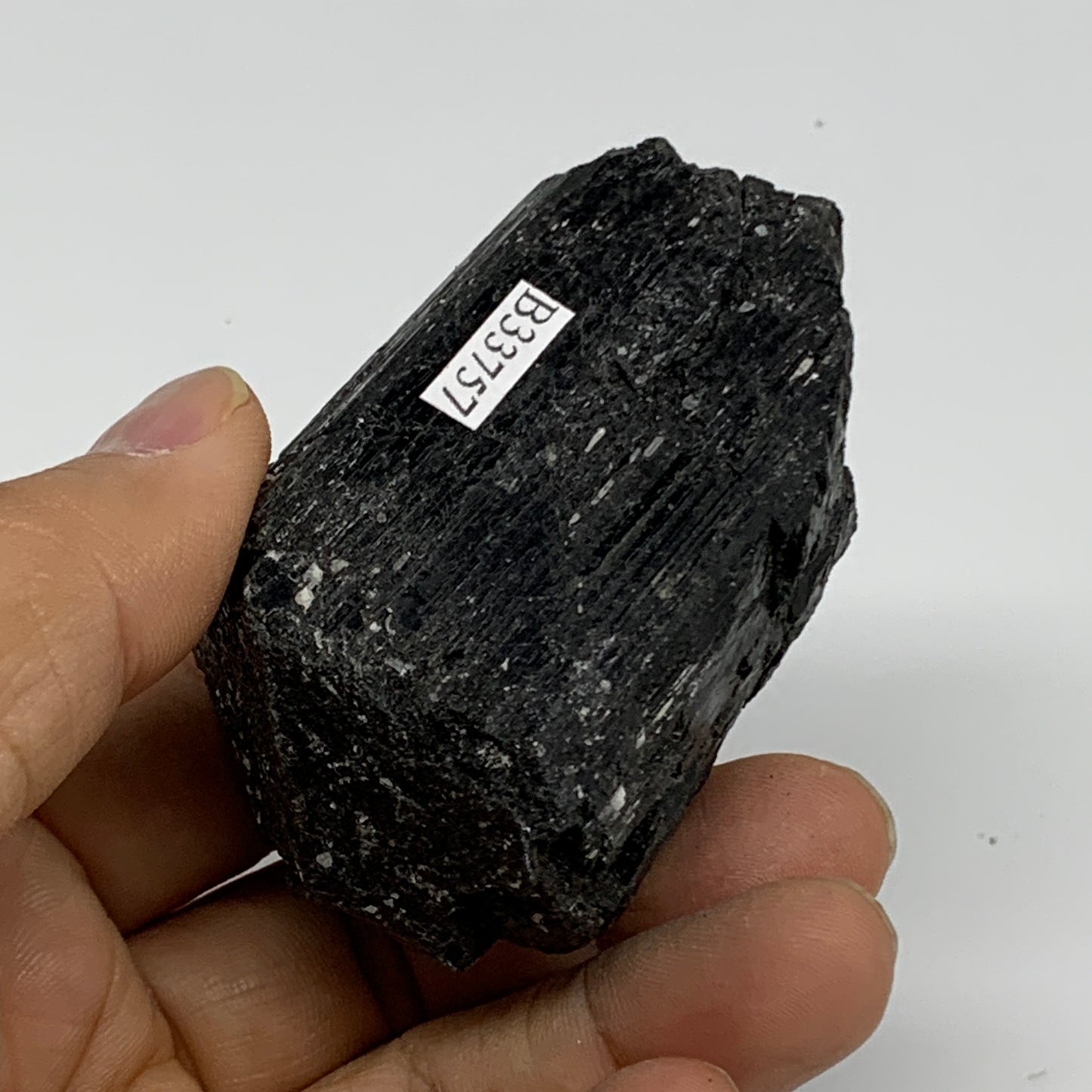 167.6g, 2.8"x1.6"x1.4", Natural Black Tourmaline Mineral Specimen, B33757
