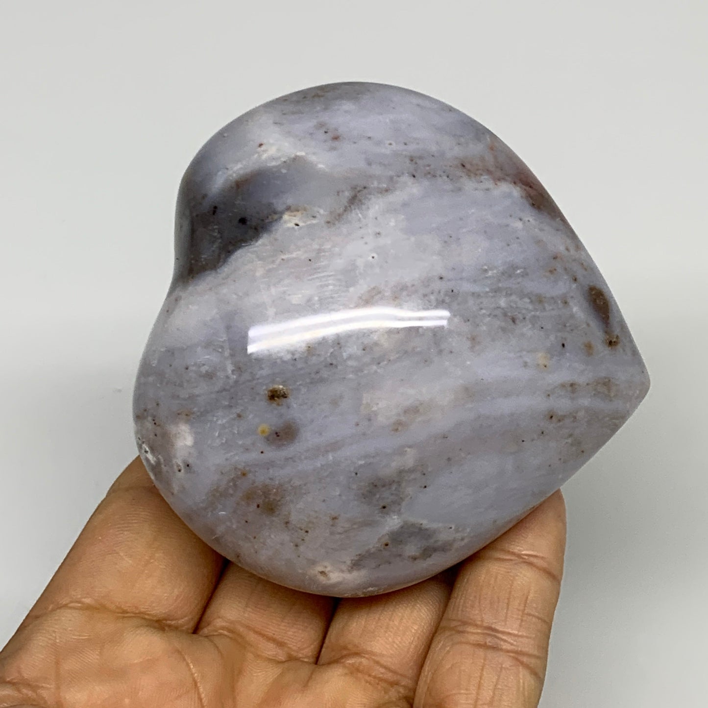 2.97 lbs (1350 Grams), 2.2"-2.8", 6pcs, Natural Ocean Jasper Heart, B30945