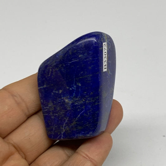 102g, 2"x1.6"x1.2", Natural Freeform Lapis Lazuli from Afghanistan, B33072