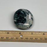 77.7g, 2.2"x1.8"x0.8", Tree Agate Palm-Stone Reiki Energy Crystal Reiki, B29490