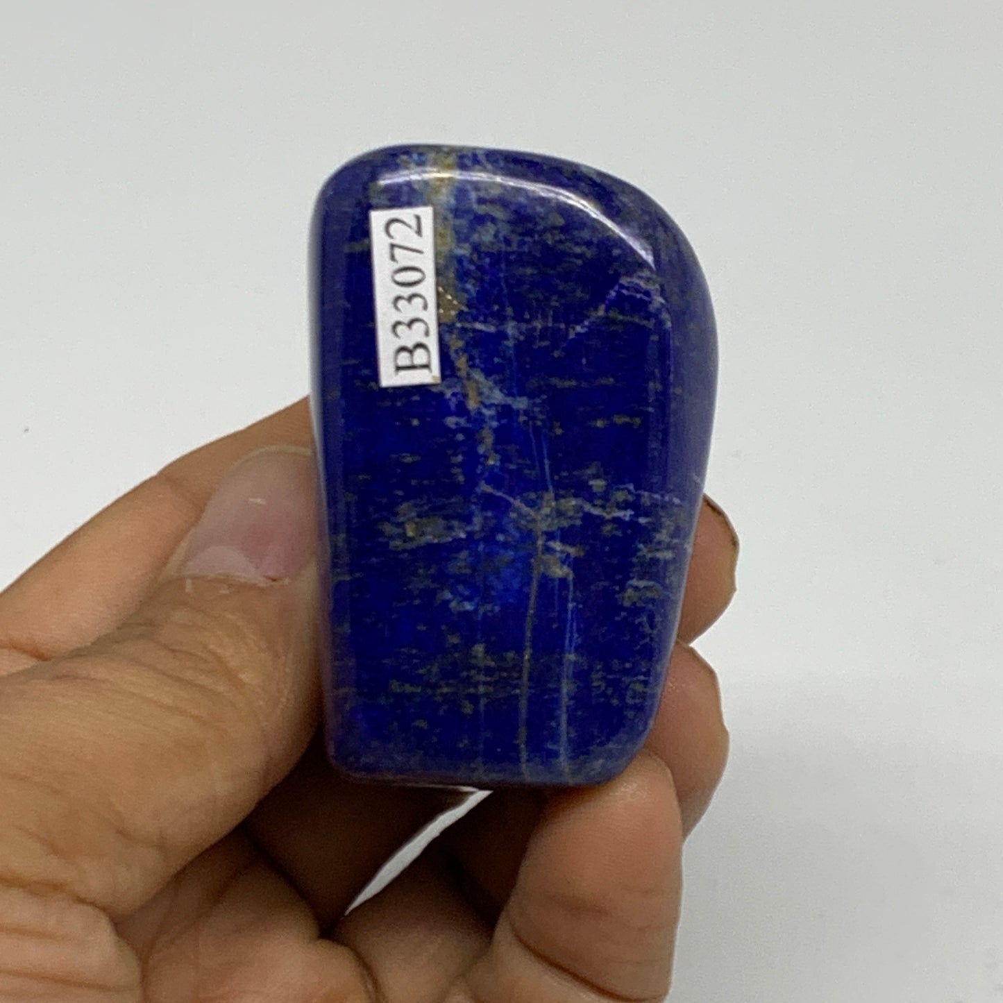 102g, 2"x1.6"x1.2", Natural Freeform Lapis Lazuli from Afghanistan, B33072