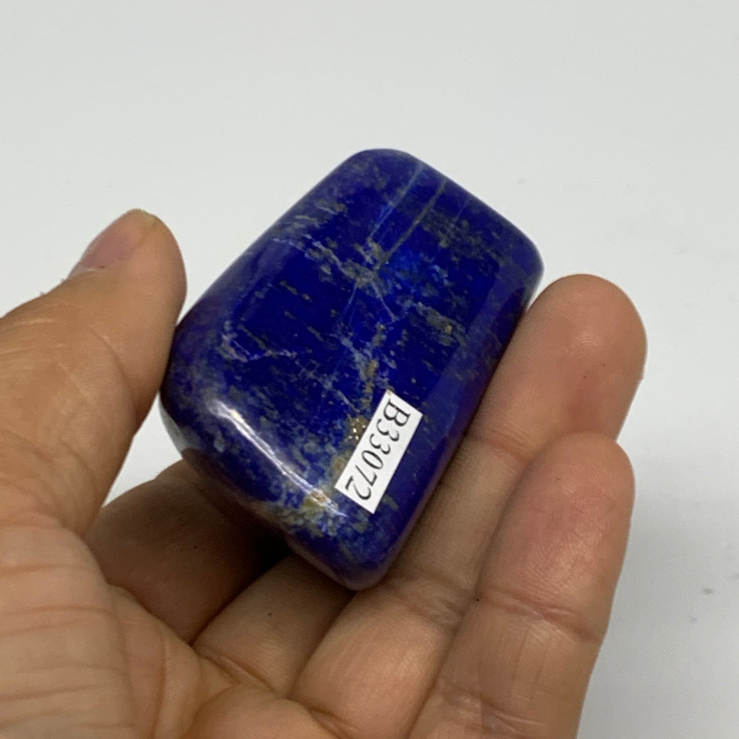 102g, 2"x1.6"x1.2", Natural Freeform Lapis Lazuli from Afghanistan, B33072