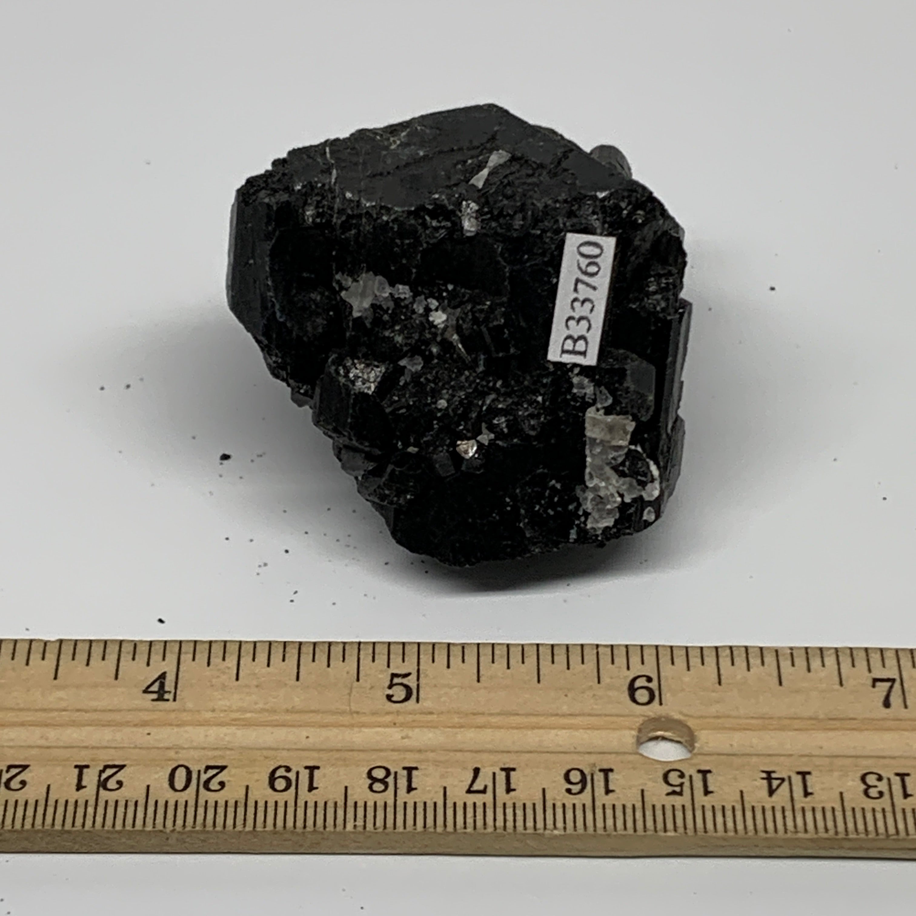 Natural Black Tourmaline Mineral Specimen, Crystal, Gemstone
