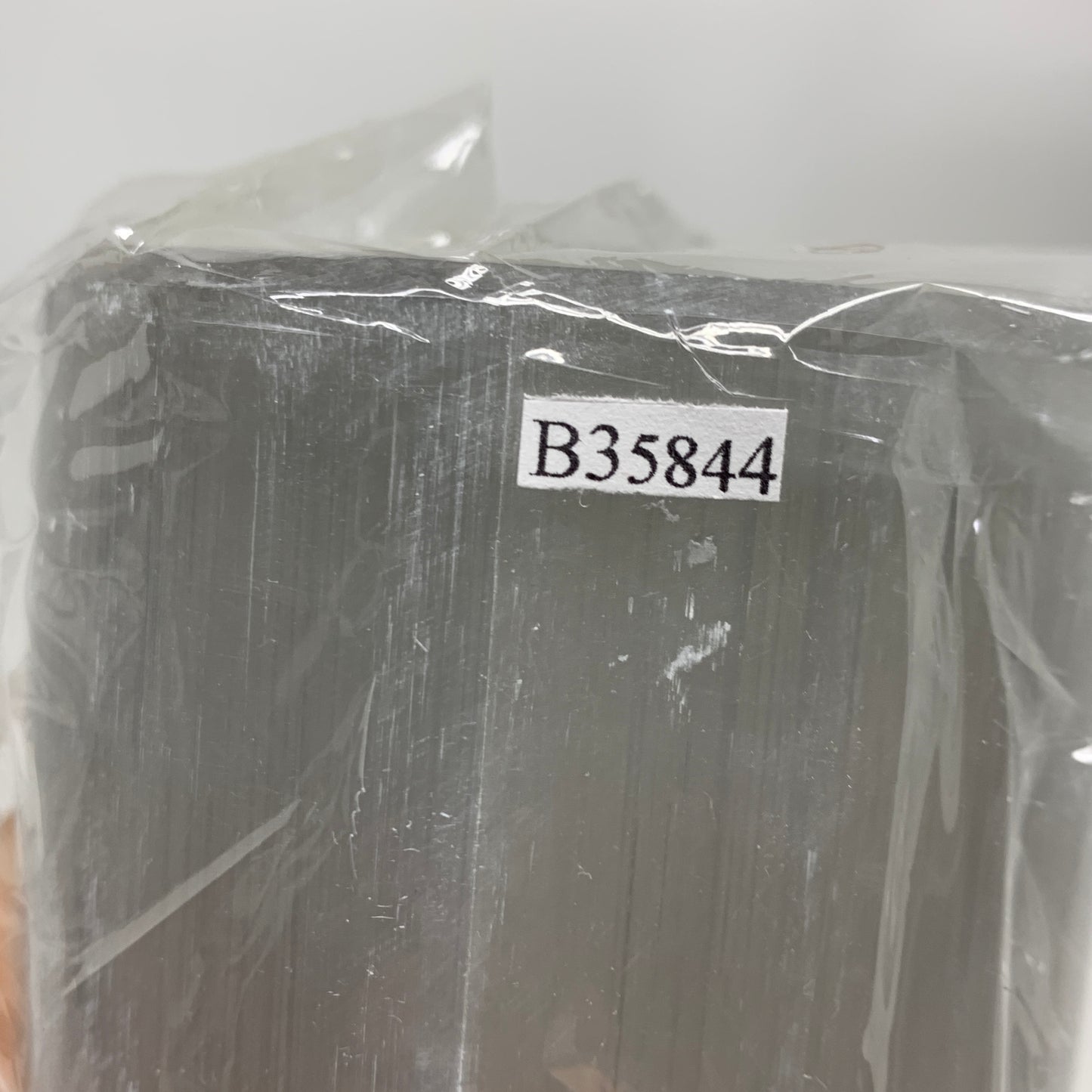 8.4 lbs. 11.75"x3.5", Cylinder Selenite (Satin Spar) Lamp, w/6ft Chord, B35844