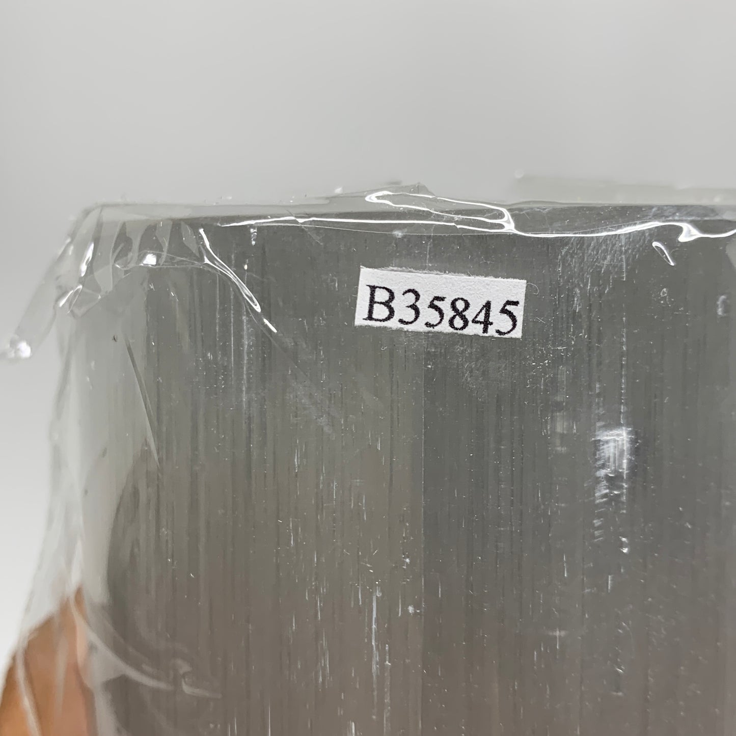 8.1 lbs. 11.75"x3.5", Cylinder Selenite (Satin Spar) Lamp, w/6ft Chord, B35845