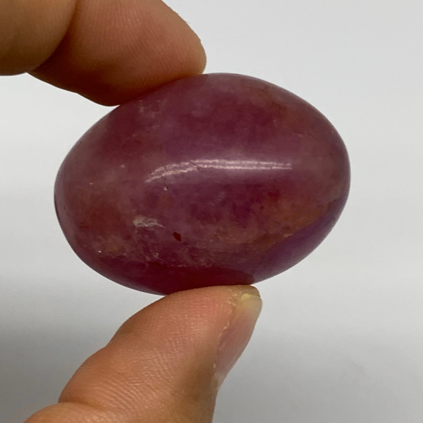 148.6g, 0.9"-1.5", 4pcs, Multi Color Fluorite Crystal Tumbled Stones, B28743