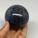 1.1 lbs, 2.8" (70mm), Natural Lazurite Sphere Geode Crystal Reiki, B30953