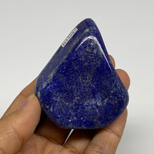 133.8g, 2.5"x2.2"x1", Natural Freeform Lapis Lazuli from Afghanistan, B33082