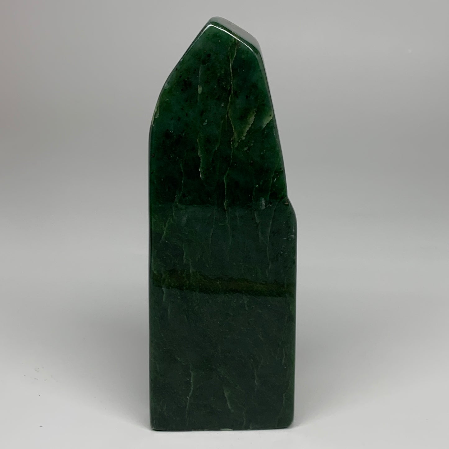 4.4 lbs, 8.8"x3.2"x1.9", Nephrite Jade Freeform Polished @Afghanistan, B30231