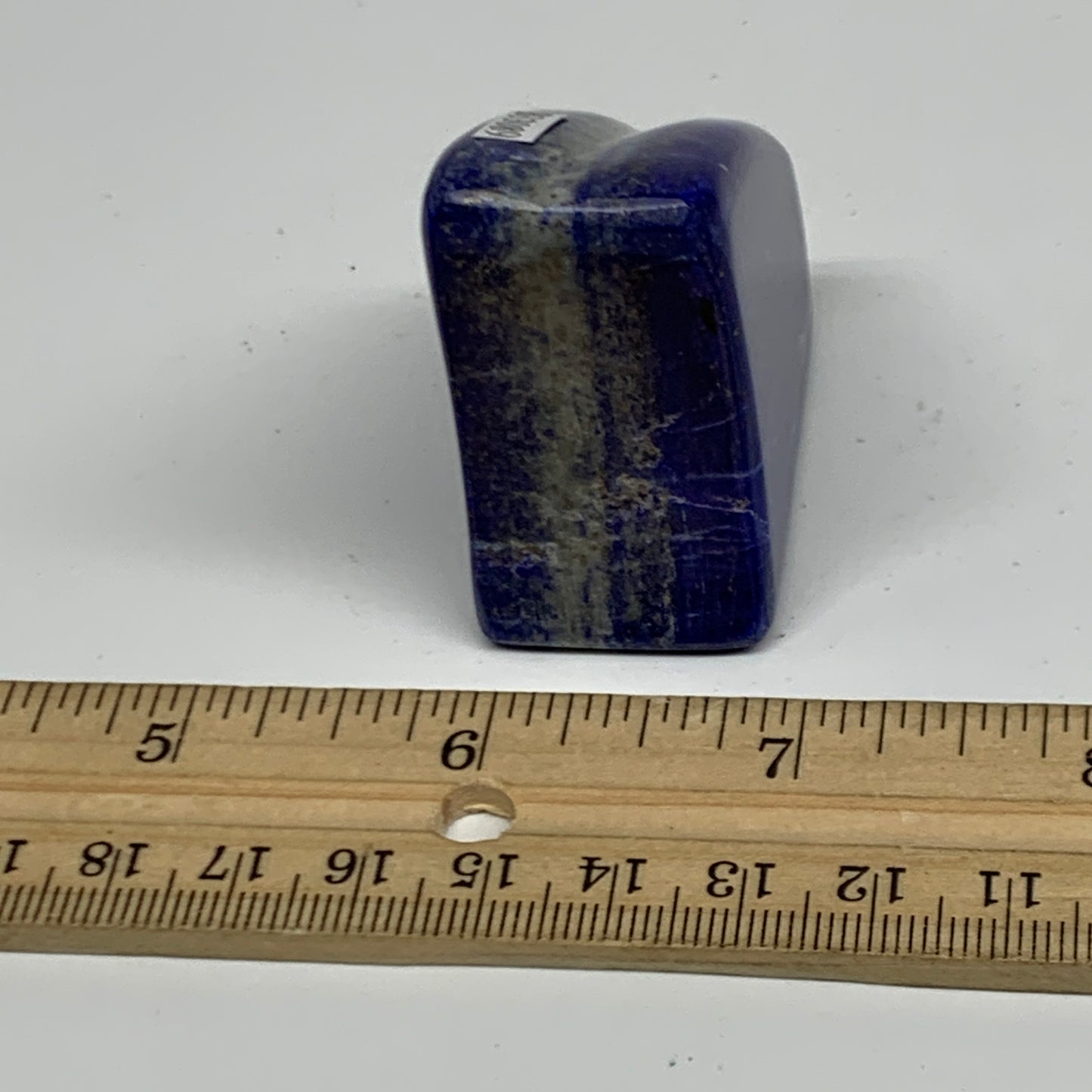 112.1g, 1.9"x1.7"x1",  Natural Freeform Lapis Lazuli from Afghanistan, B33089