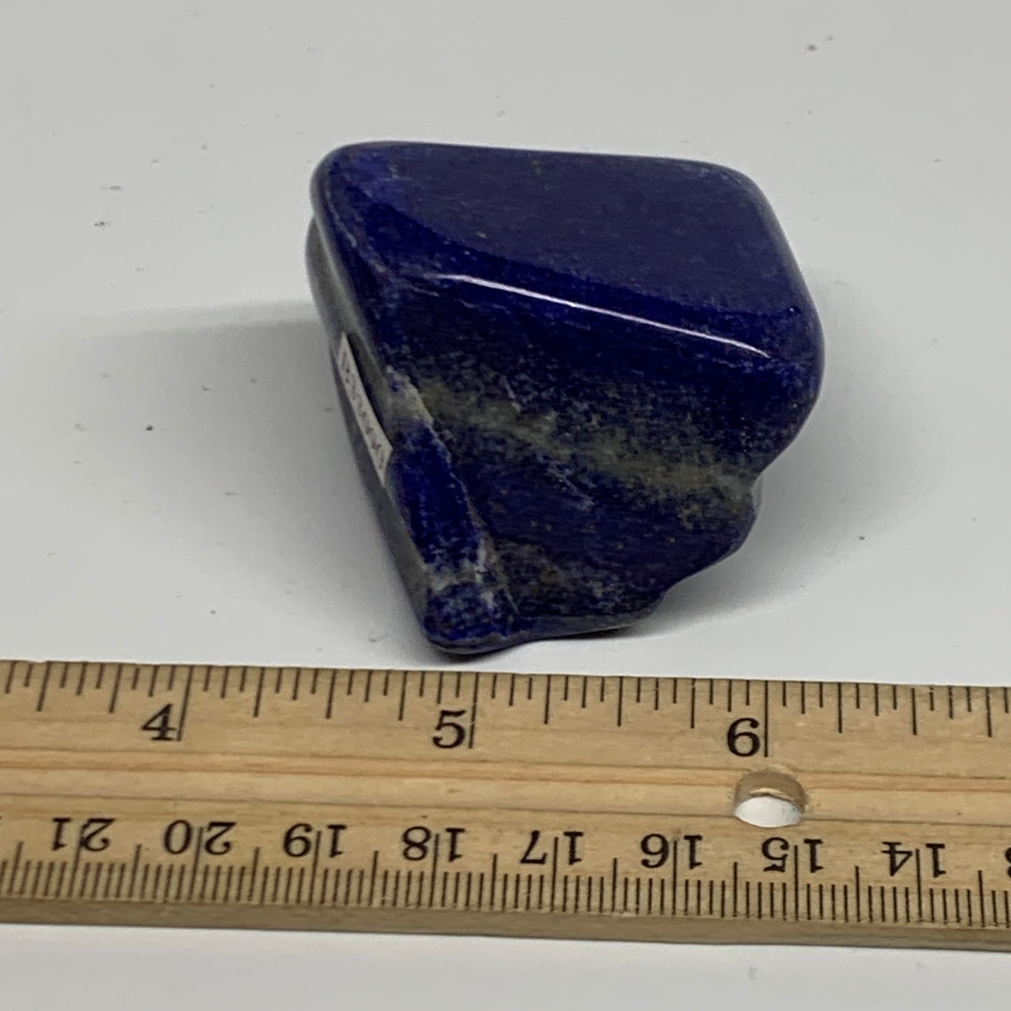112.4g, 1.7"x1.7"x1.3",  Natural Freeform Lapis Lazuli from Afghanistan, B33090