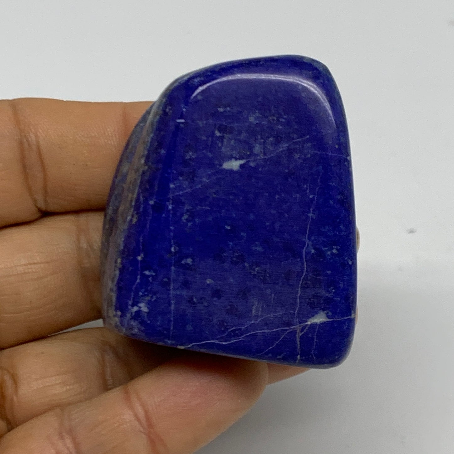 96g, 1.8"x1.6"x0.9",  Natural Freeform Lapis Lazuli from Afghanistan, B33092