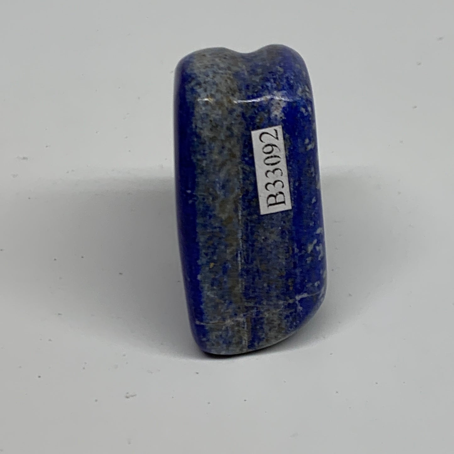 96g, 1.8"x1.6"x0.9",  Natural Freeform Lapis Lazuli from Afghanistan, B33092