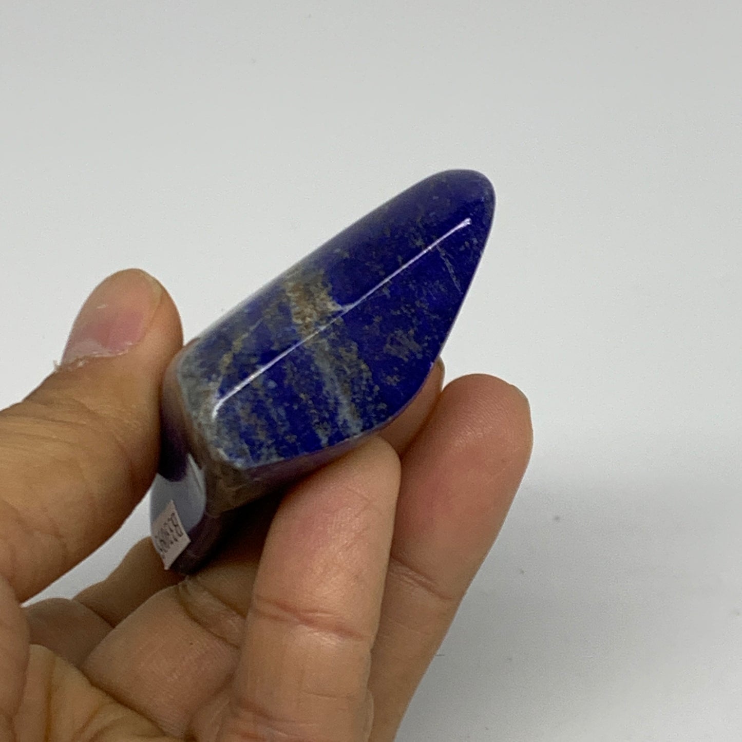 78.4g, 2.3"x1.9"x0.8",  Natural Freeform Lapis Lazuli from Afghanistan, B33095