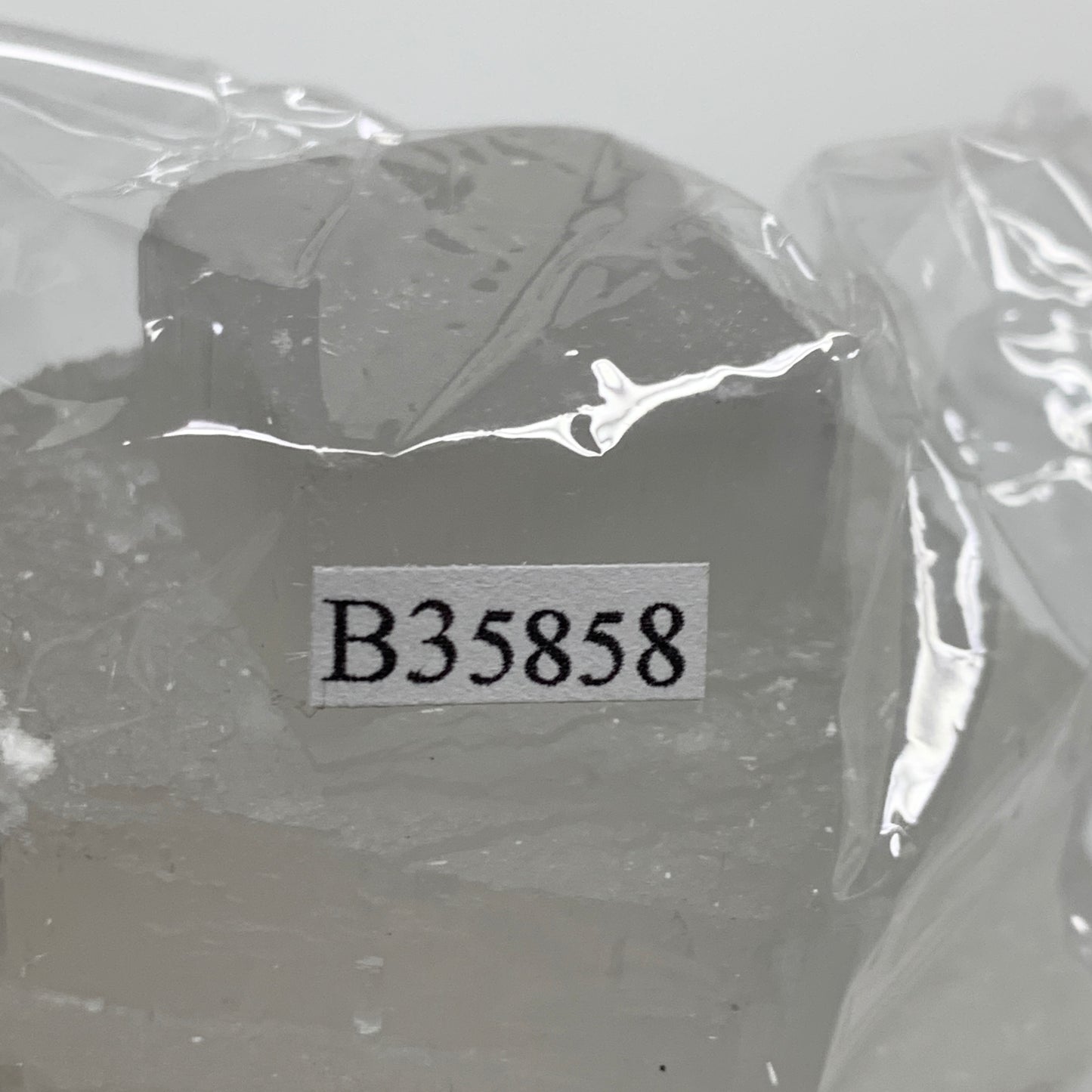 2.1 lbs, 6"x3.1", Raw Rough Selenite (Satin Spar) Lamp Tower, 6ft Chord, B35858