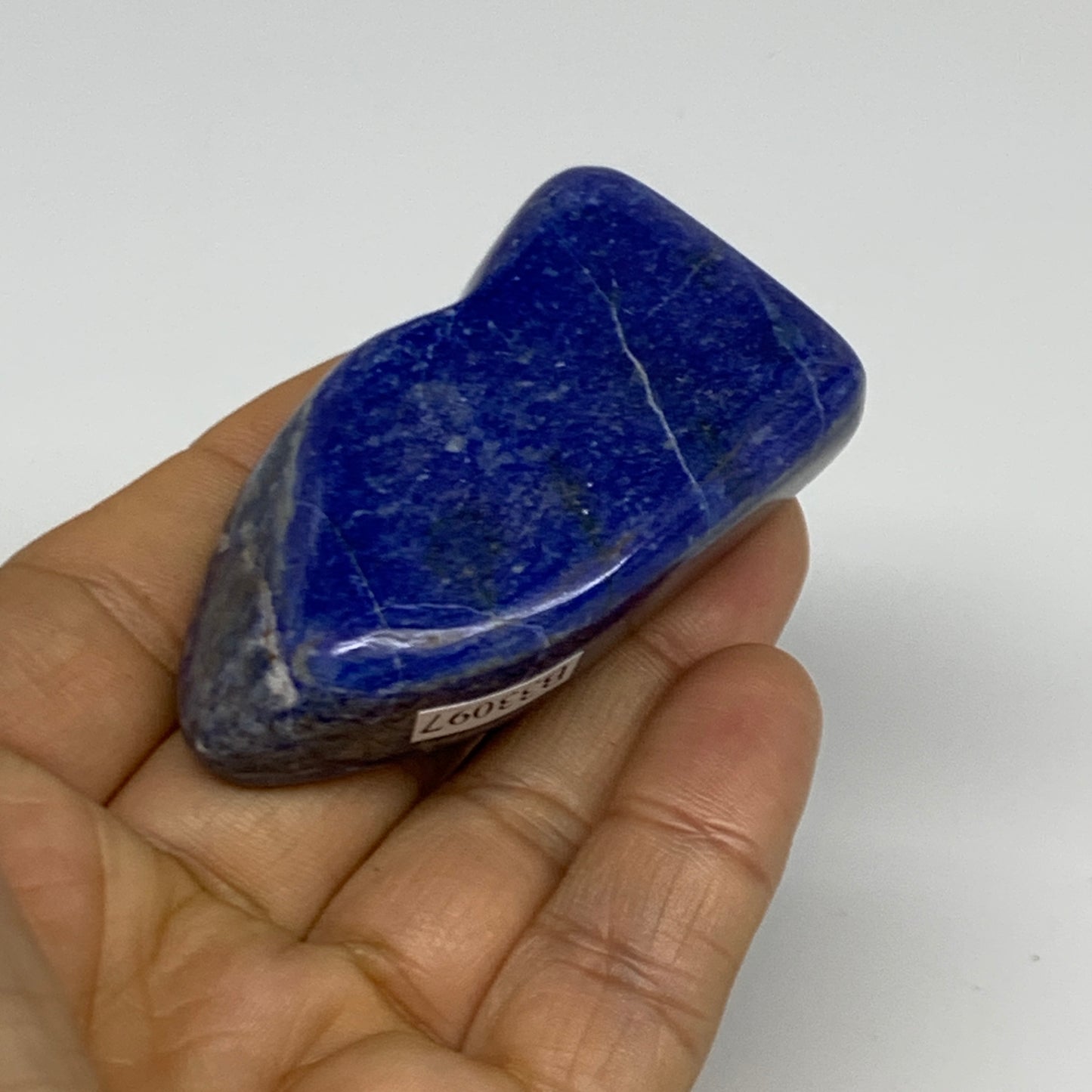 88.2g, 2.3"x1.5"x0.8",  Natural Freeform Lapis Lazuli from Afghanistan, B33097