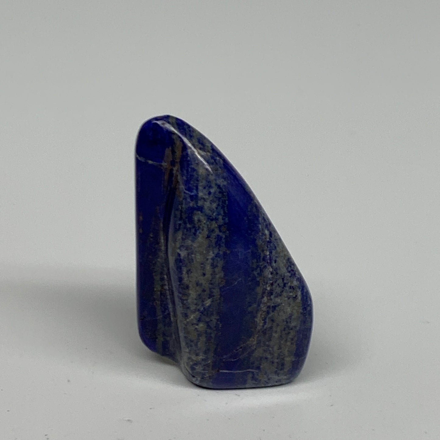 62.9g, 2.5"x1.5"x0.7",  Natural Freeform Lapis Lazuli from Afghanistan, B33098