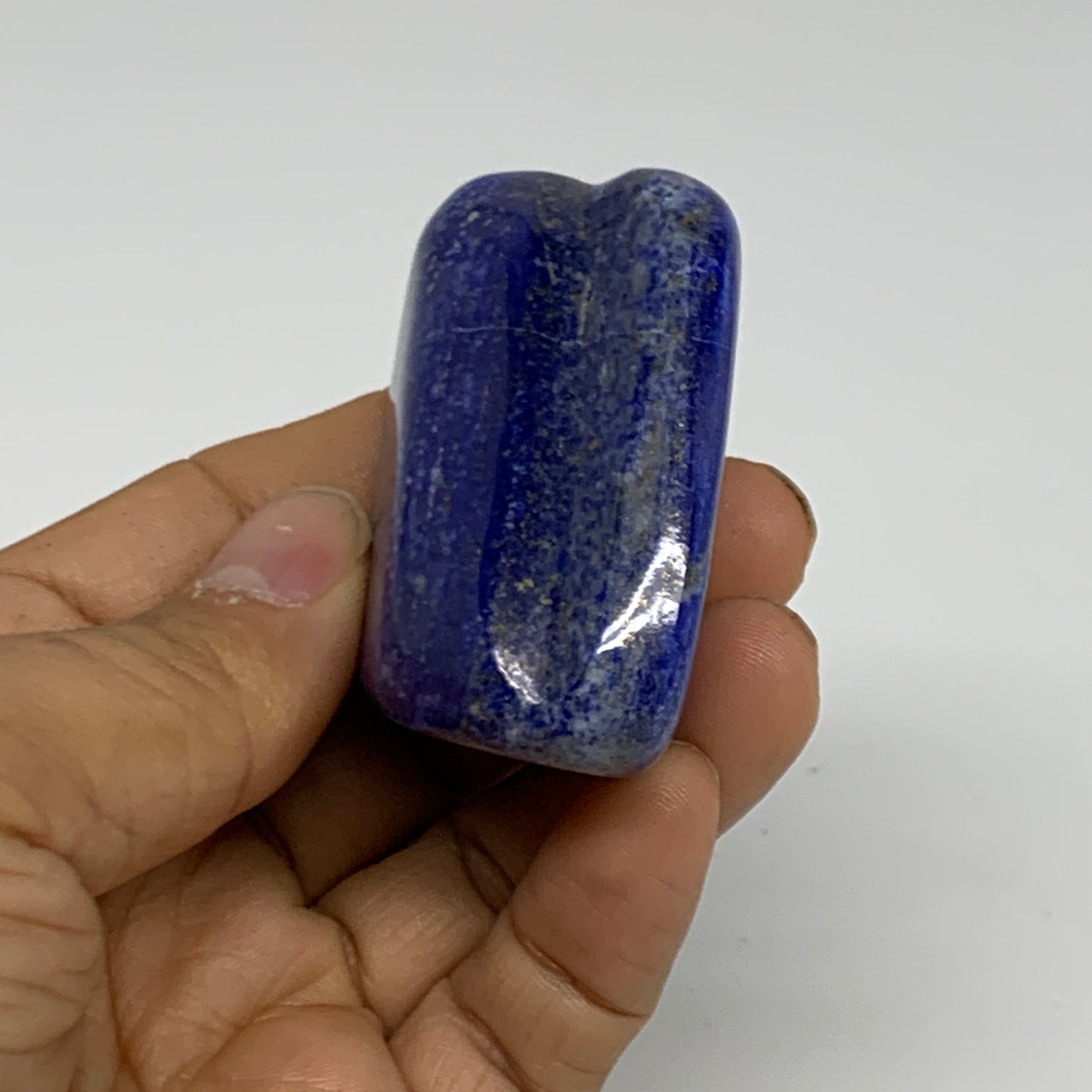 101.6g, 2"x1.9"x1",  Natural Freeform Lapis Lazuli from Afghanistan, B33099