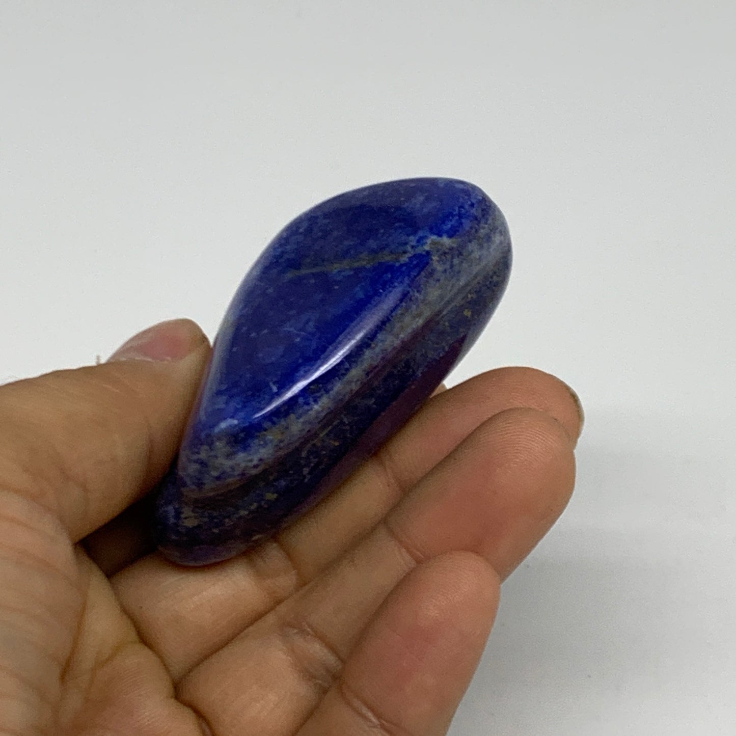 101.6g, 2"x1.9"x1",  Natural Freeform Lapis Lazuli from Afghanistan, B33099