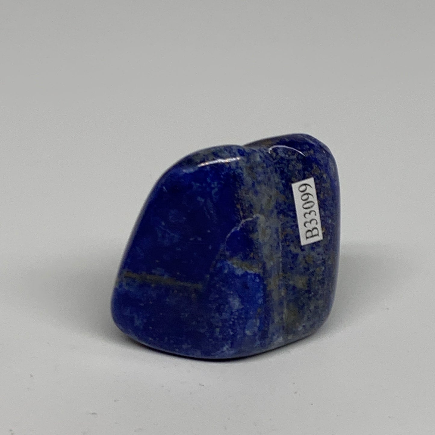 101.6g, 2"x1.9"x1",  Natural Freeform Lapis Lazuli from Afghanistan, B33099