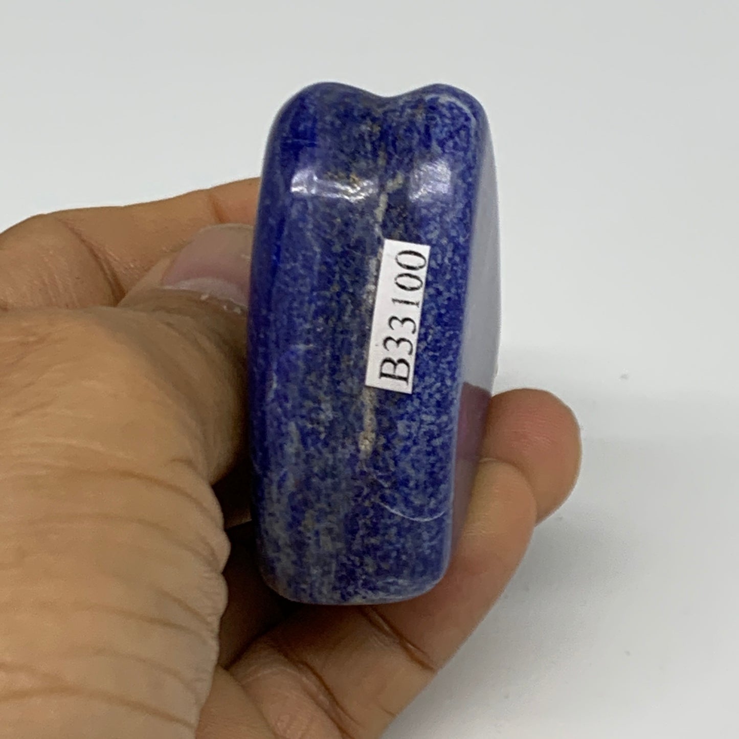 90.8g, 1.8"x1.8"x0.9",  Natural Freeform Lapis Lazuli from Afghanistan, B33100