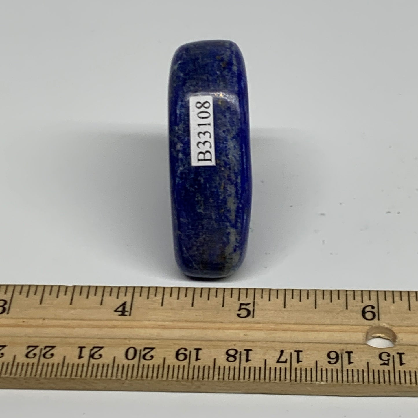 69.4g, 1.7"x1.7"x0.7",  Natural Freeform Lapis Lazuli from Afghanistan, B33108