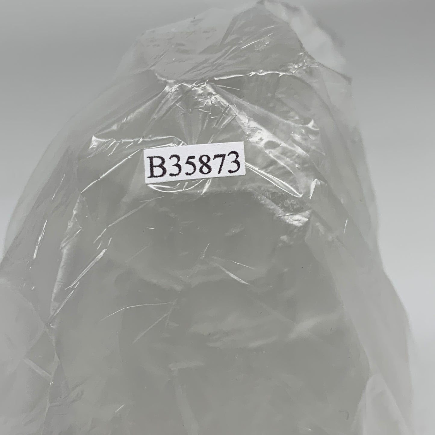 2 lbs, 5.9"x3", Raw Rough Selenite (Satin Spar) Lamp Tower, 6ft Chord, B35873