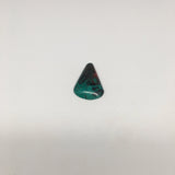 14.2g, 1.7"x 1.2" Sonora Sunset Chrysocolla Cuprite Cabochon from Mexico,SC186