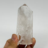 175g, 3.7"x1.6"x1.1", Natural Quartz Point Tower Polished Crystal @Brazil, B1916
