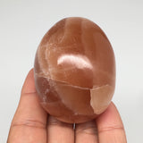 183.9g, 2.3"x1.8" Honey Color Onyx Polished Small Eggs from Morocco, MF3402