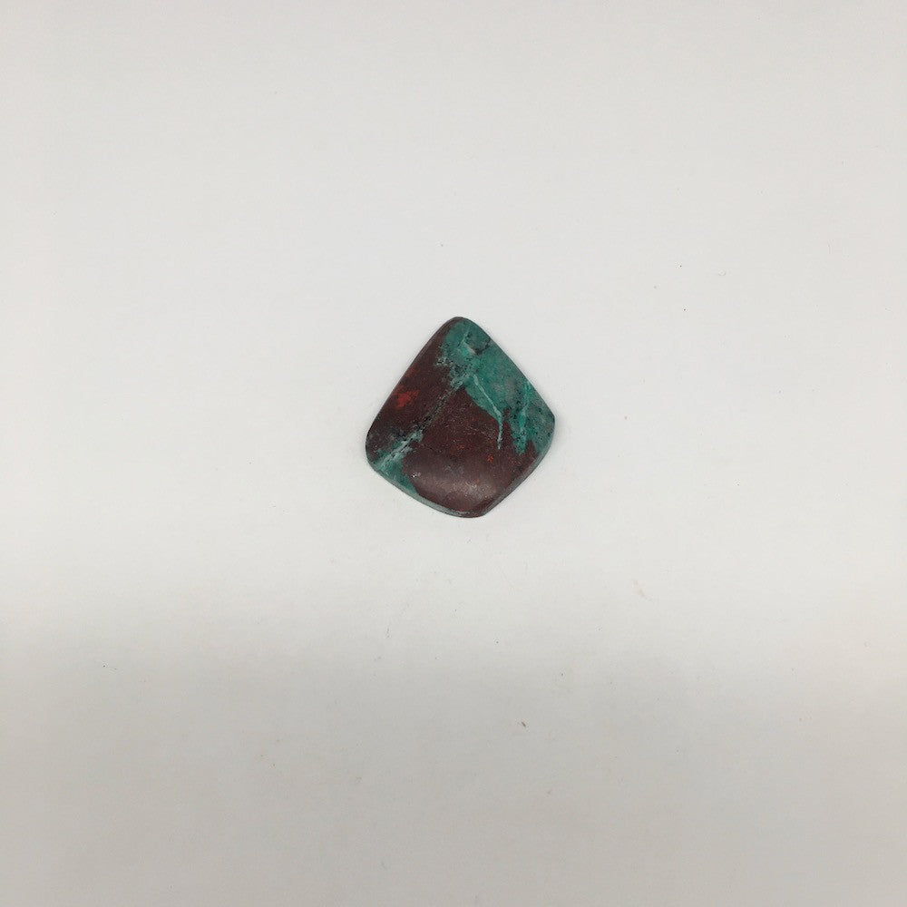 14.7g, 1.7"x 1.3" Sonora Sunset Chrysocolla Cuprite Cabochon from Mexico,SC199