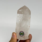 226.3g, 3.7"x1.7"x1.4", Natural Quartz Point Tower Polished Crystal  @Brazil, B1