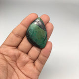 16.7g, 1.8"x 1.2" Sonora Sunset Chrysocolla Cuprite Cabochon from Mexico,SC205